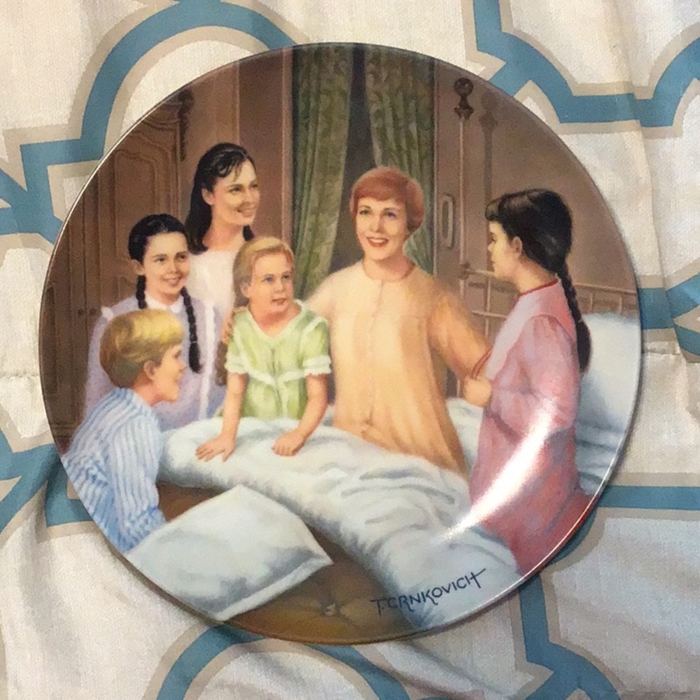 The Sound of Music My Favorite Things plate